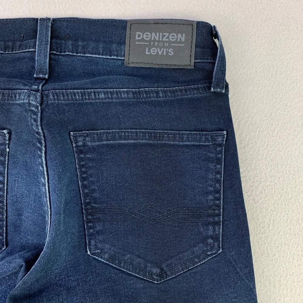 Denizen by Levi's Jeans 288 Skinny Mens 28x30 Dark Blue Denim Stretch Casual